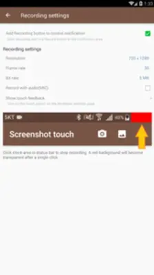 Screenshot touch android App screenshot 6